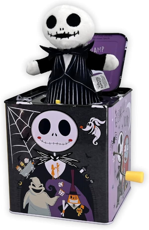 Disney Baby Jack Skellington Classic Jack-in-the-Box Toy