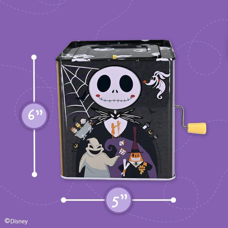 Disney Baby Jack Skellington Classic Jack-in-the-Box Toy