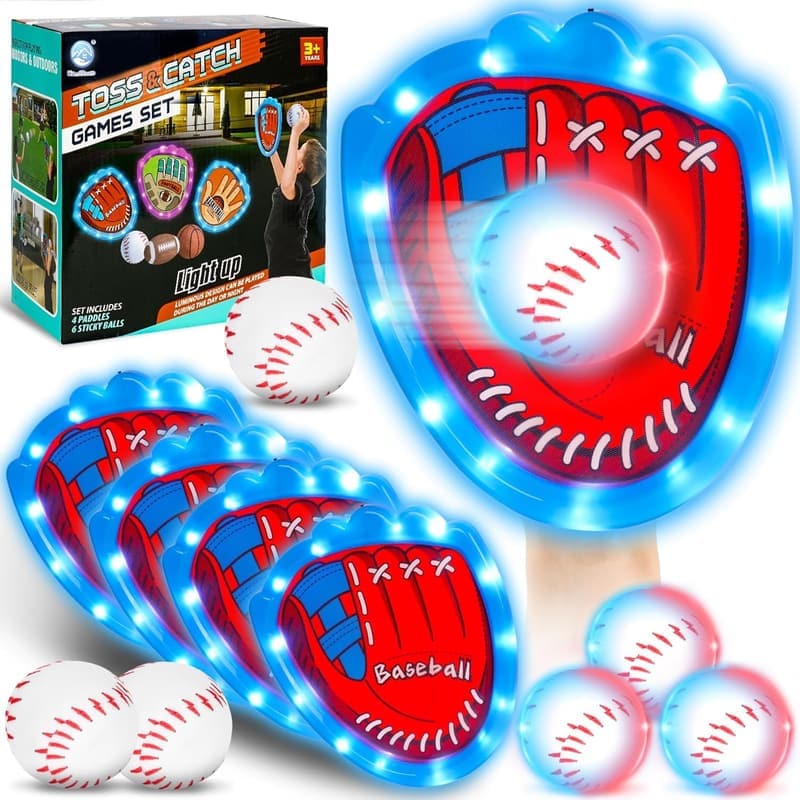 Toss and Catch Ball Game Set for Kids - Outdoor Sports Gift