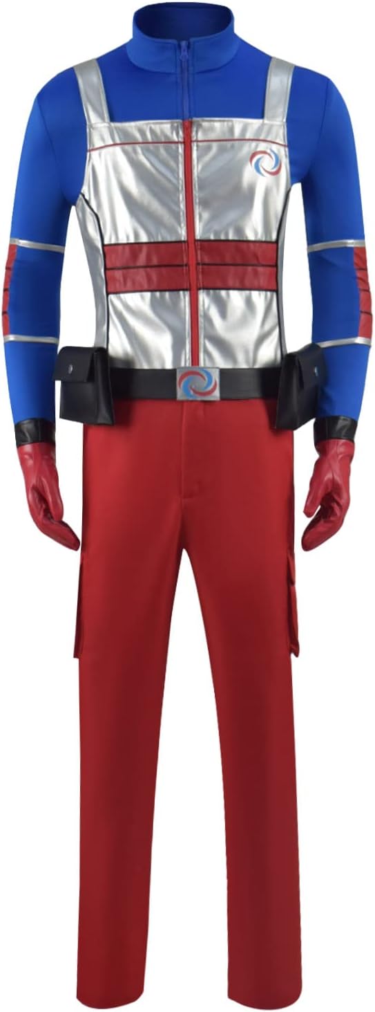 Superhero Costume Set for Adults - Jacket, Pants & Mask