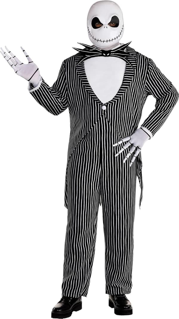 Disney Jack Skellington Halloween Costume for Adults