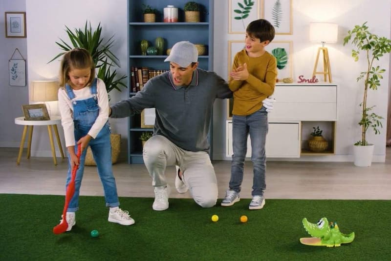 Gator Golf Scoring Game for Ages 3+, 27x27x12.5 cm