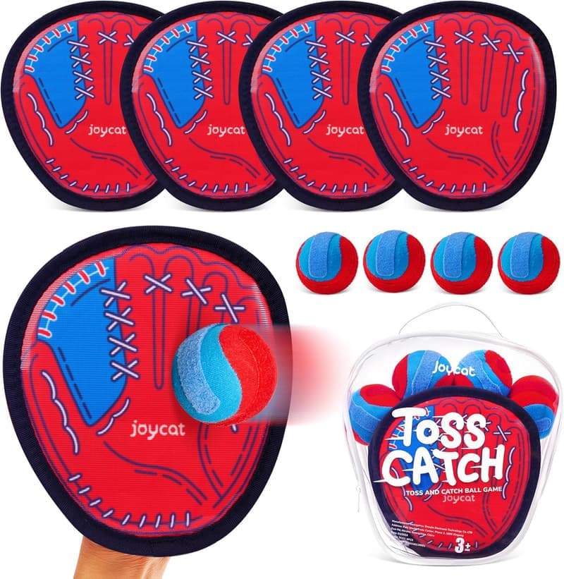 Toss and Catch Ball Set for Kids – Outdoor Yard Game