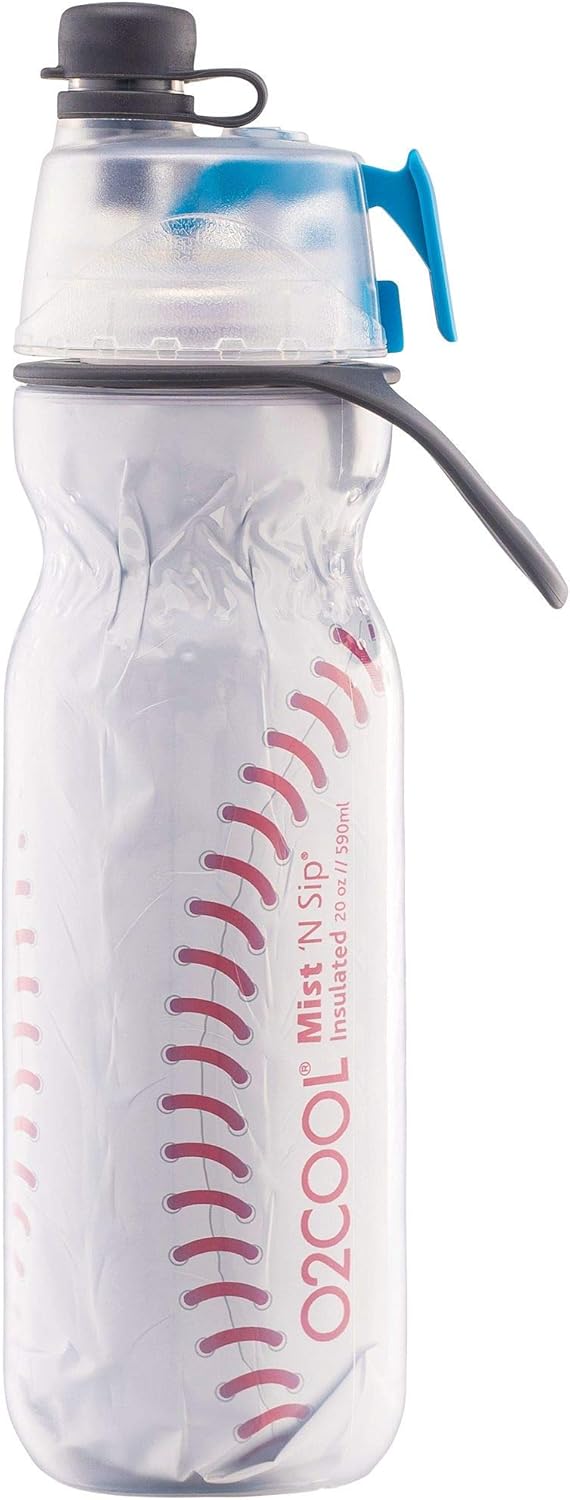 Misting Squeeze Bottle - 20 oz, Insulated Hydration Companion