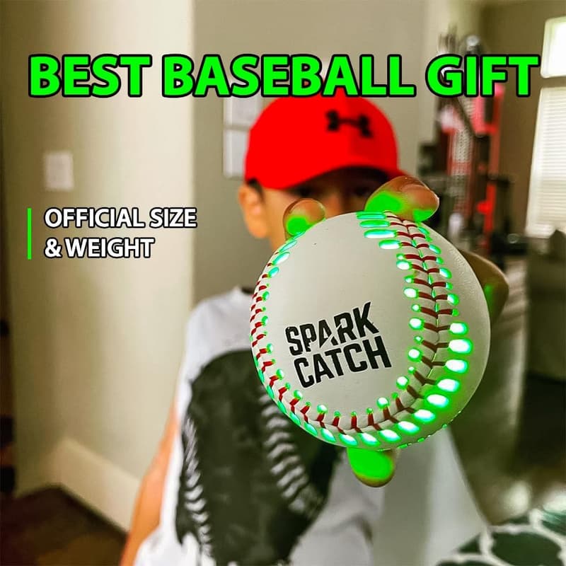 Glow in the Dark Baseball - Ideal Gift for Kids Ages 8-15
