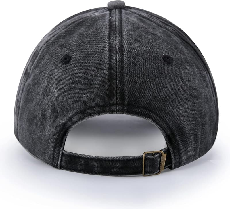 Vintage Adjustable Baseball Caps for Men's Milestone Birthdays