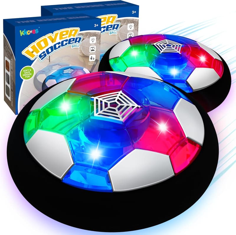 Battery Operated Hover Soccer Ball Set for Indoor & Outdoor Play