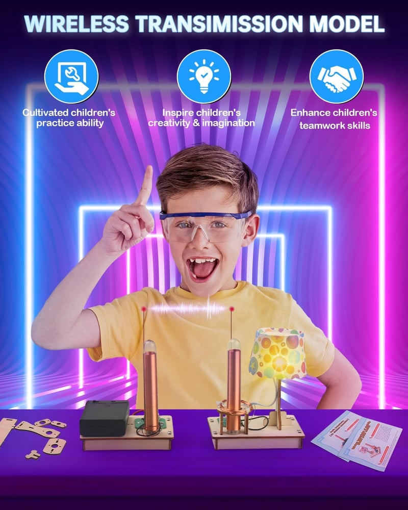 STEM Science Kits for Kids 8-13 - 3D Wooden Puzzles
