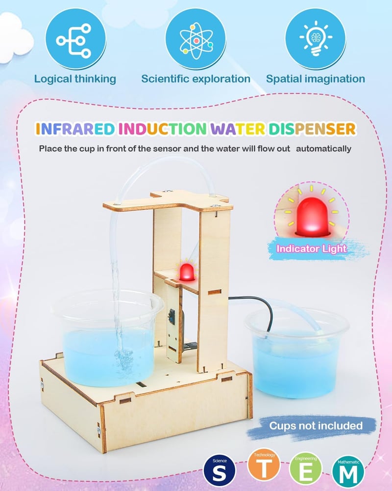STEM Science Kits for Kids 8-13 - 3D Wooden Puzzles