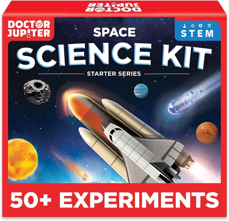 STEM Space Science Kit for Kids | 50+ Experiments | Ages 8+