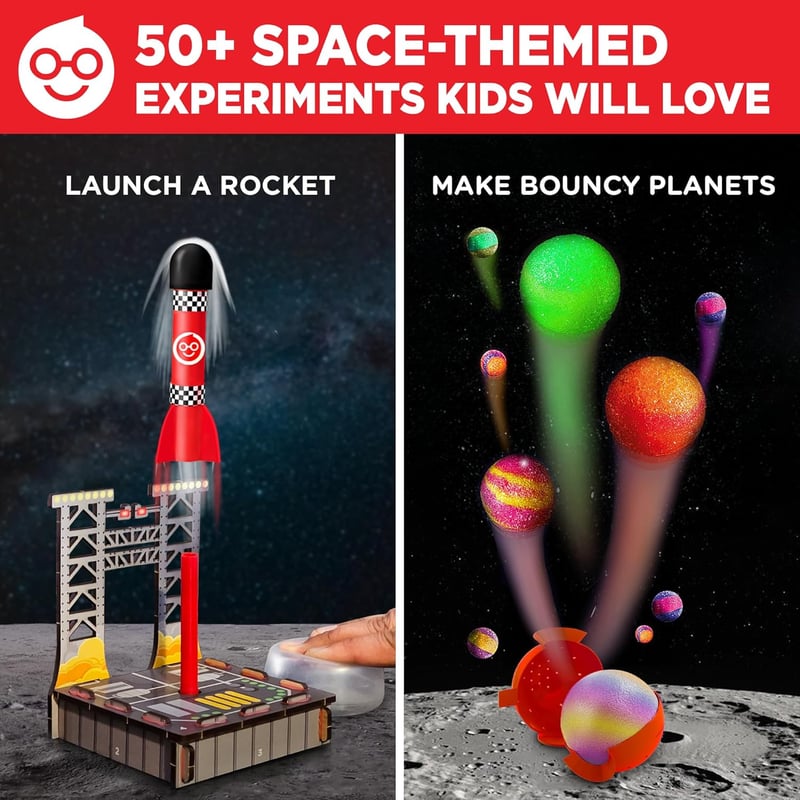 STEM Space Science Kit for Kids | 50+ Experiments | Ages 8+