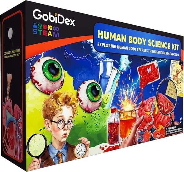Educational Human Anatomy Science Kit for Kids, Ages 8-12