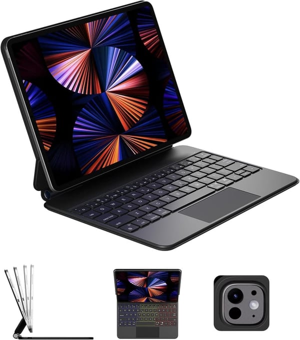 Magnetic Keyboard Case with Trackpad for iPad Air/Pro 11