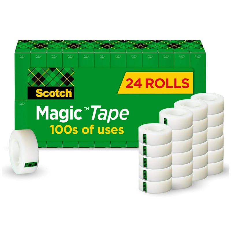 Magic Tape for Office & Home Use, 3/4 x 1000 Inches, 24 Rolls