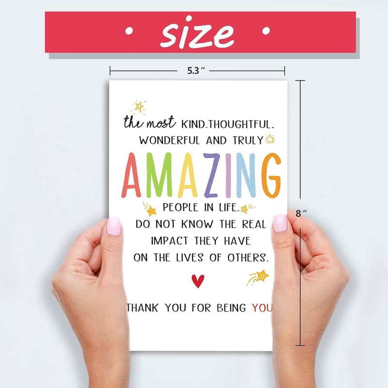 Thank You Card for Best Friend - Sweet Appreciation Gift