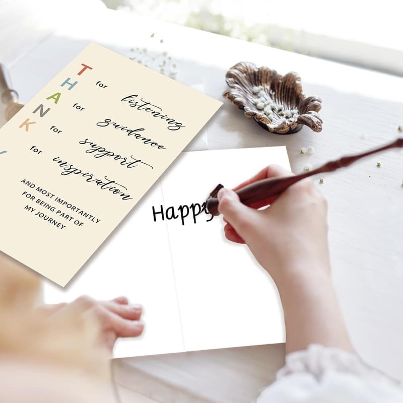 Unique Thank You Card for Teachers and Mentors