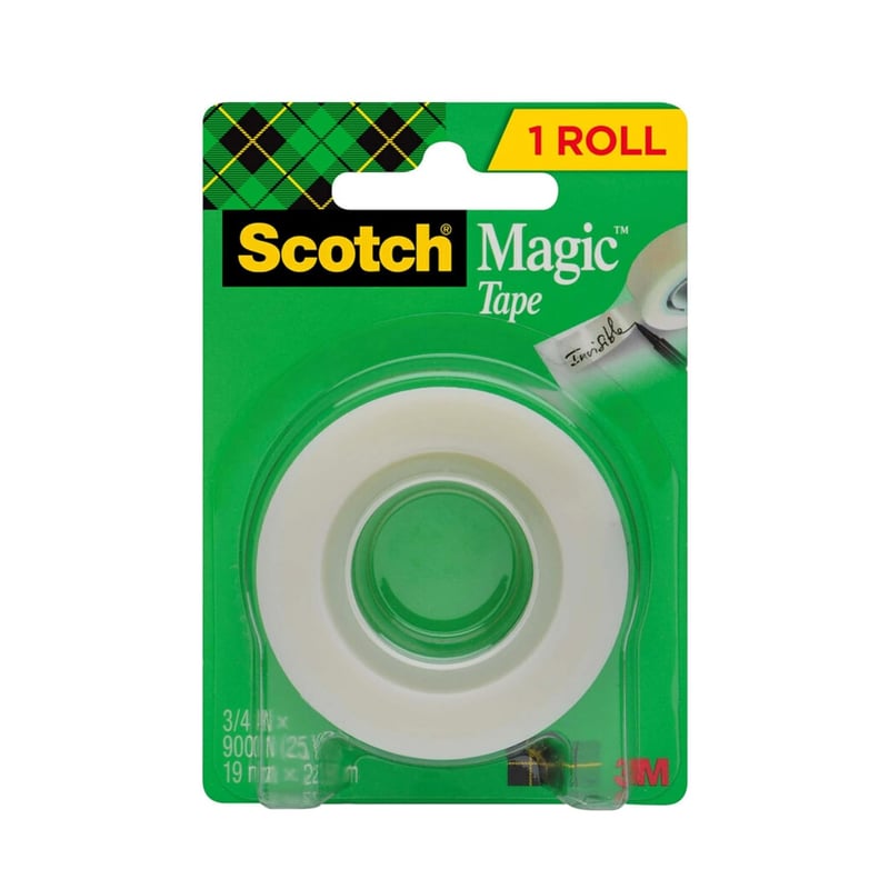 Invisible Repairing Tape, 3/4 x 500 Inches, Boxed