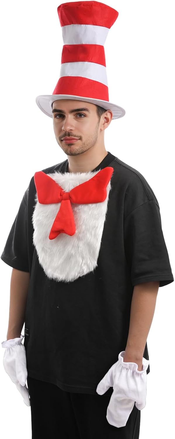 World Book Day Cat Hat Costume Accessories for Adults