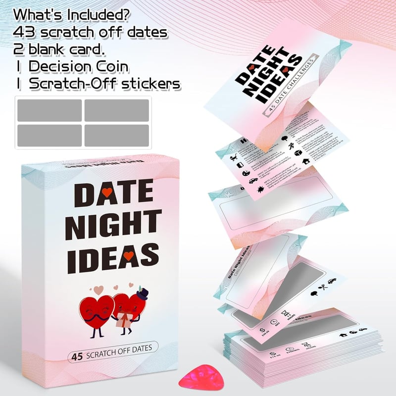Date Night Scratch-Off Cards for Couples – 45 Adventurous Ideas
