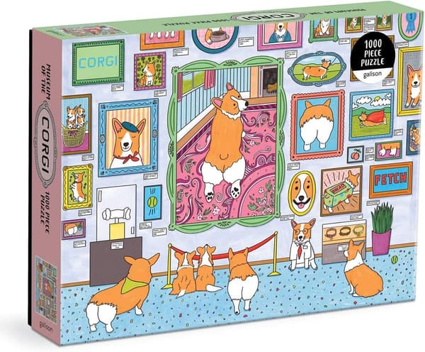 Corgi-Themed 1000 Piece Puzzle for Dog Lovers – 27
