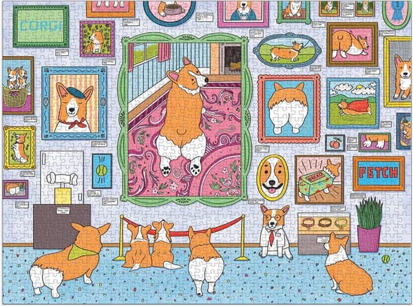 Corgi-Themed 1000 Piece Puzzle for Dog Lovers – 27