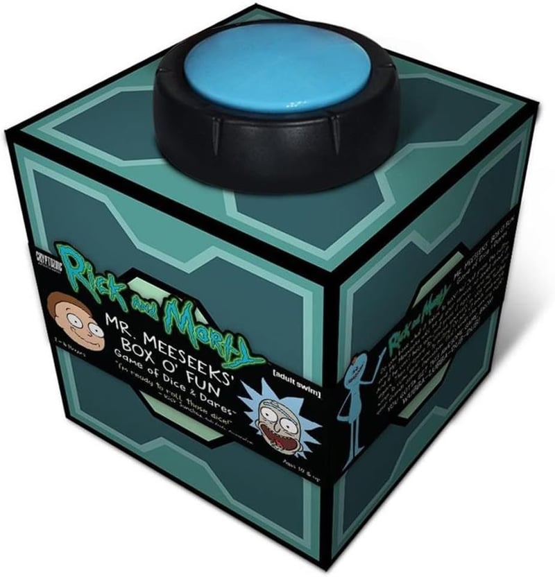 Rick and Morty Dice Dares Game: Mr. Meeseeks' Box O' Fun