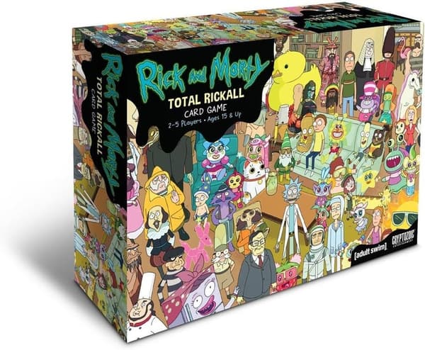 Rick and Morty Total Rickall Cooperative Card Game