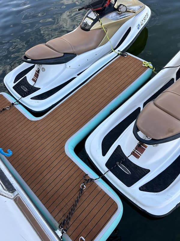 Inflatable Jet Ski Dock - Easy Installation & Superior Stability