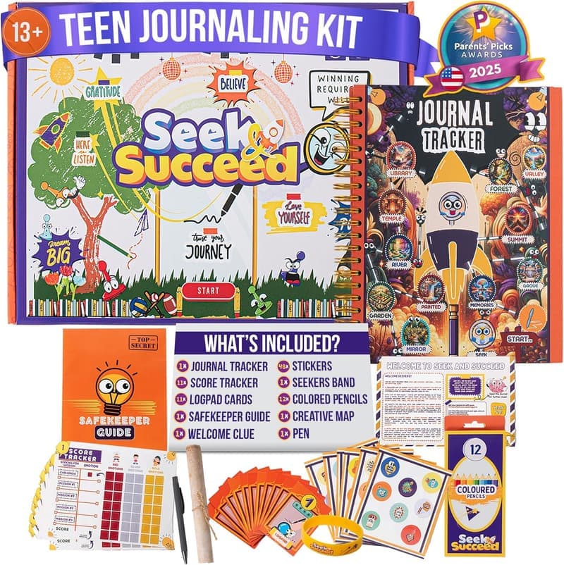 Back-to-School Journaling Kit for Teens – 120+ Activities