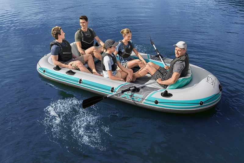 Hydro-Force Inflatable Raft Set for Kids & Adults