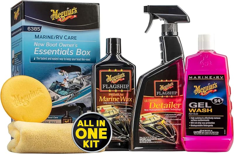 Boat Cleaning Kit - Marine-Grade Essentials for New Owners