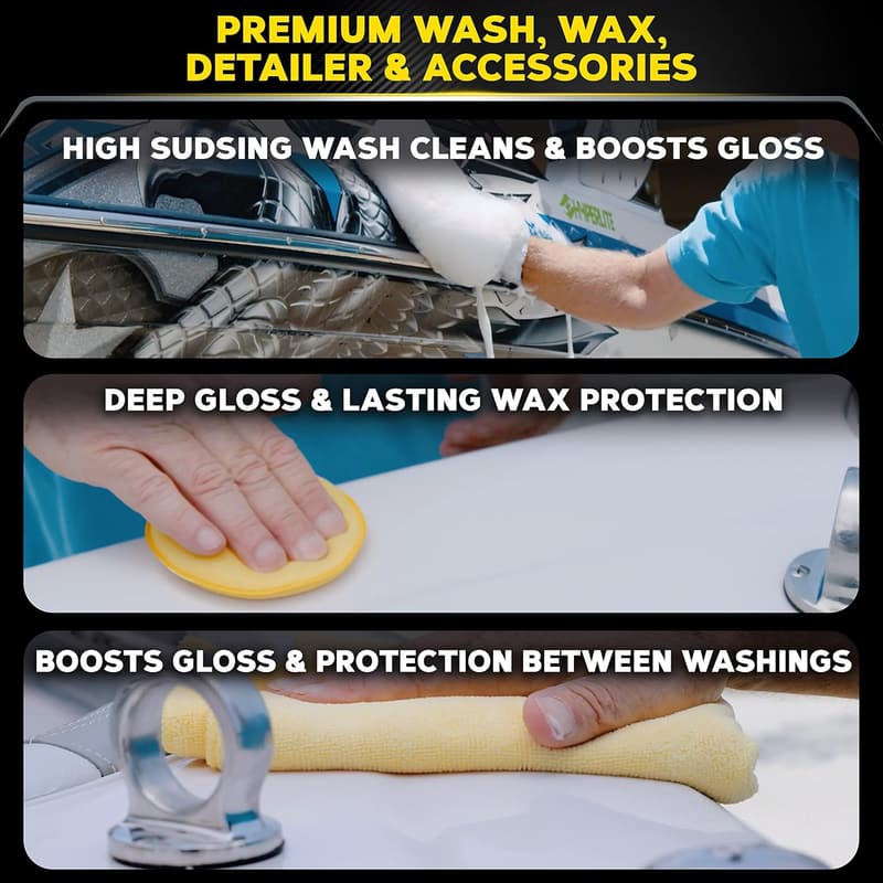 Boat Cleaning Kit - Marine-Grade Essentials for New Owners