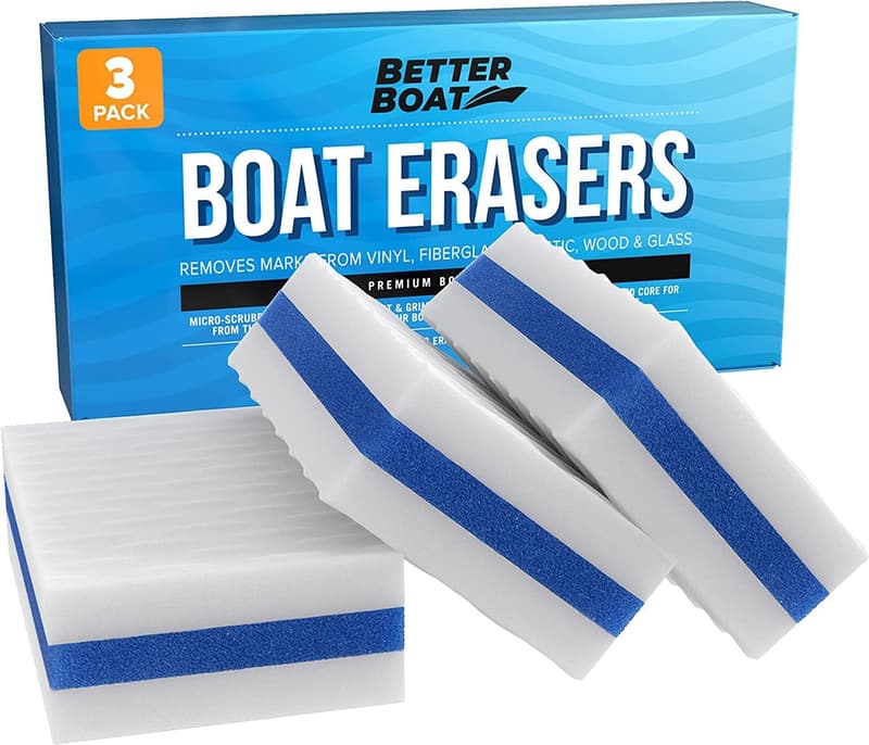 Boat Scuff Erasers for Pontoon & Fishing - Cleaning Accessories