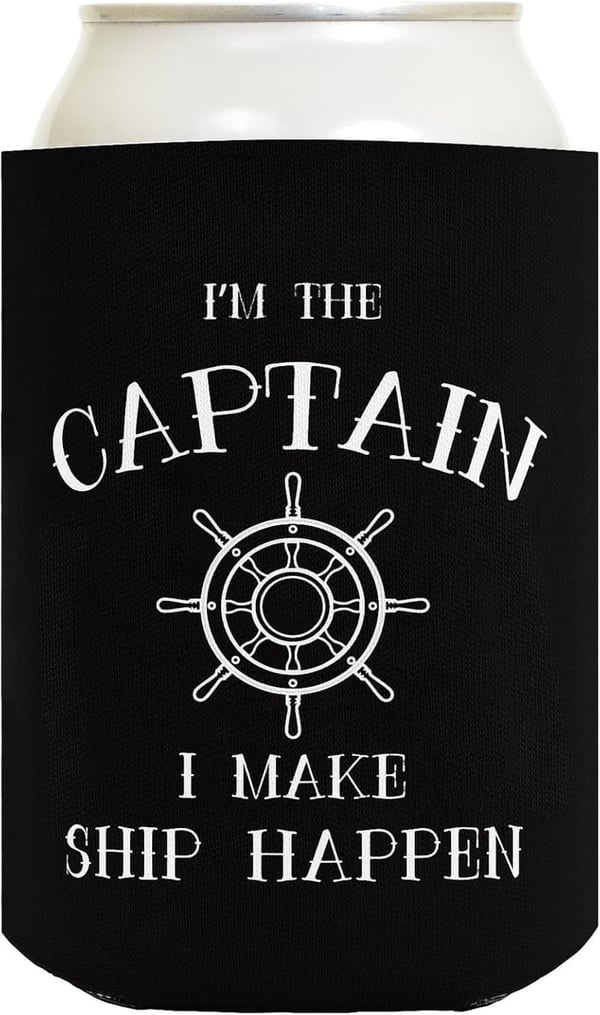 Nautical Gifts: Captain & First Mate Drink Coolers (2-Pack)