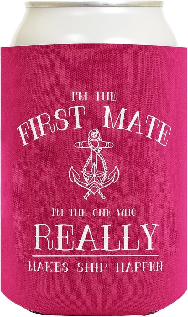 Nautical Gifts: Captain & First Mate Drink Coolers (2-Pack)