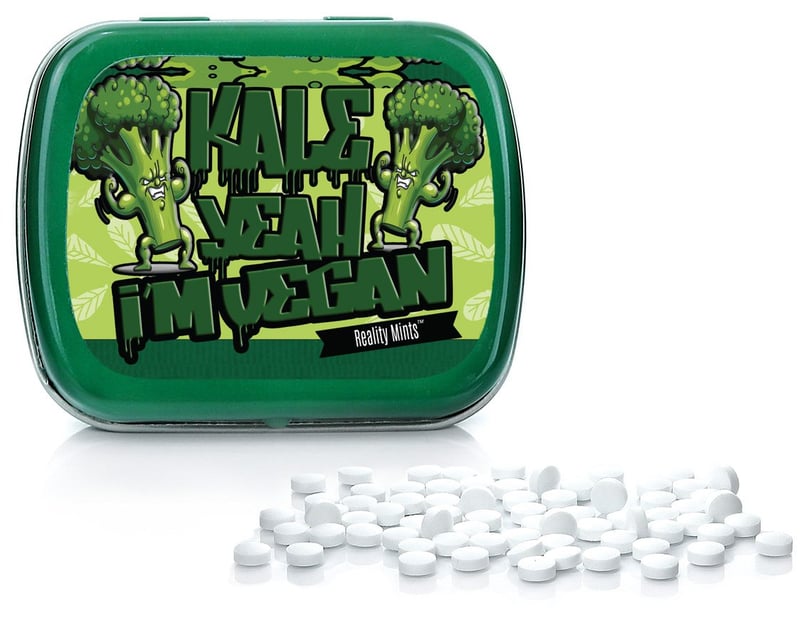 Vegan Wintergreen Mints - Funny Gag Gift for Friends