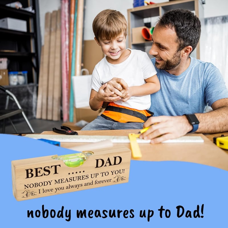 Funny Father's Day Wooden Bottle Opener - Unique Gift for Dad