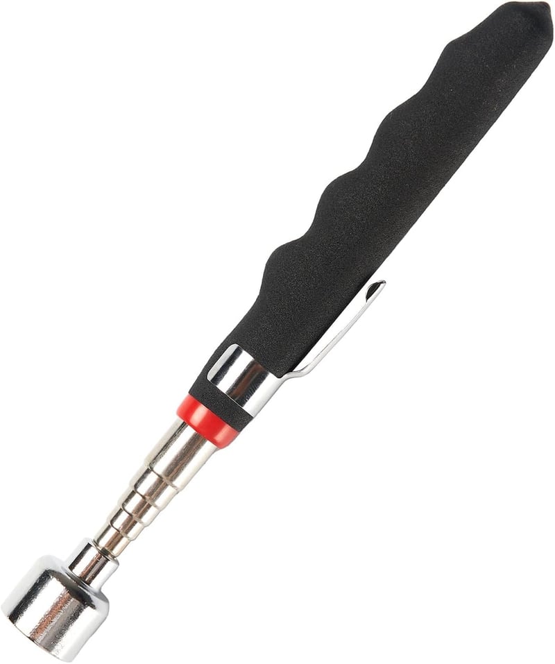 Extendable Magnetic Pickup Tool - 20 lb Capacity, 31