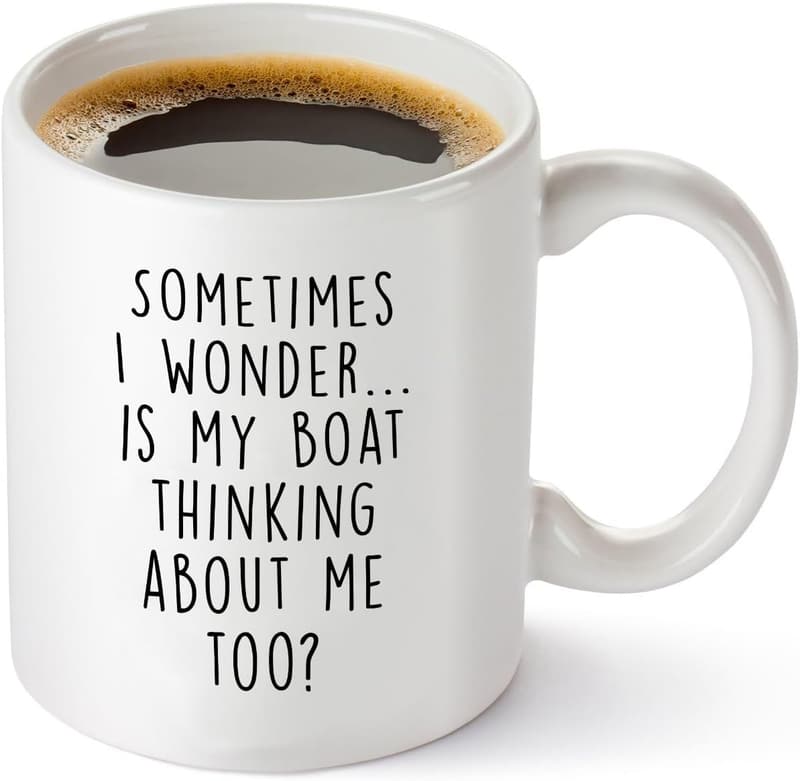 Funny Boat Captain Coffee Mug - Nautical Gift for Him
