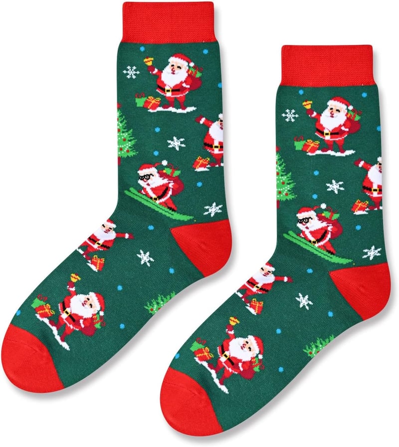 Christmas Holiday Socks for Men and Women - Secret Santa Gift
