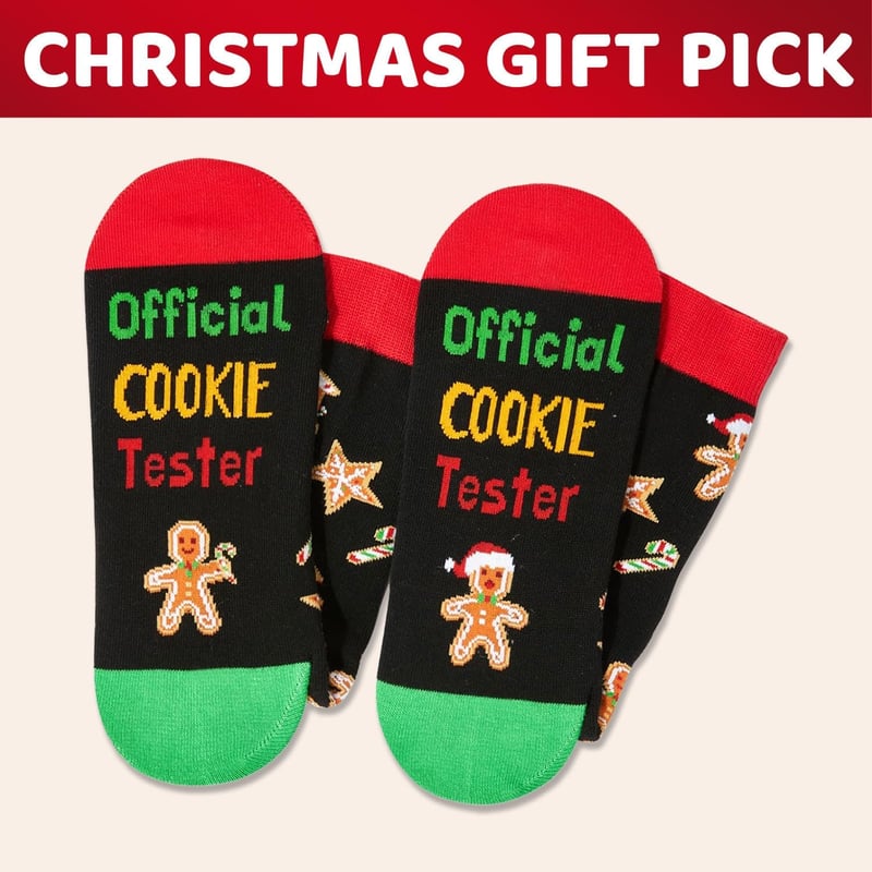 Gingerbread Socks Gift Set for Teens and Adults