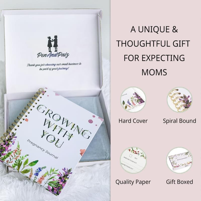 Pregnancy Journal for First-Time Moms | 94-Page Planner