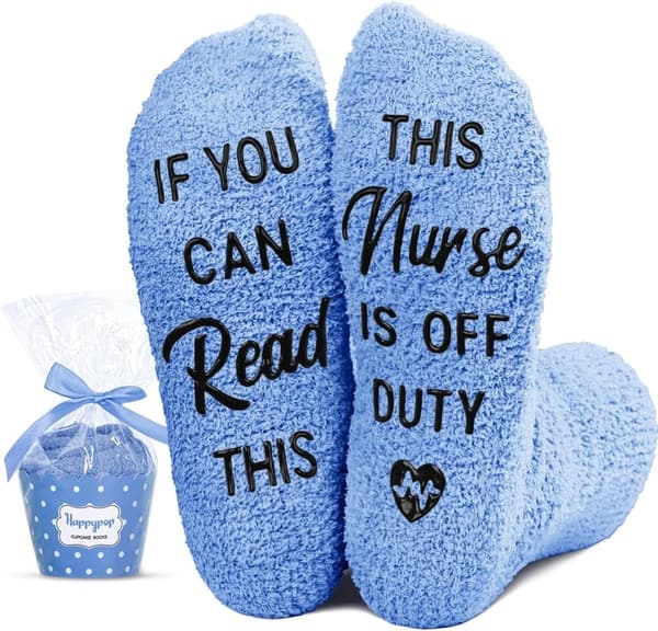 Inspirational Socks for Nurses and Cancer Survivors