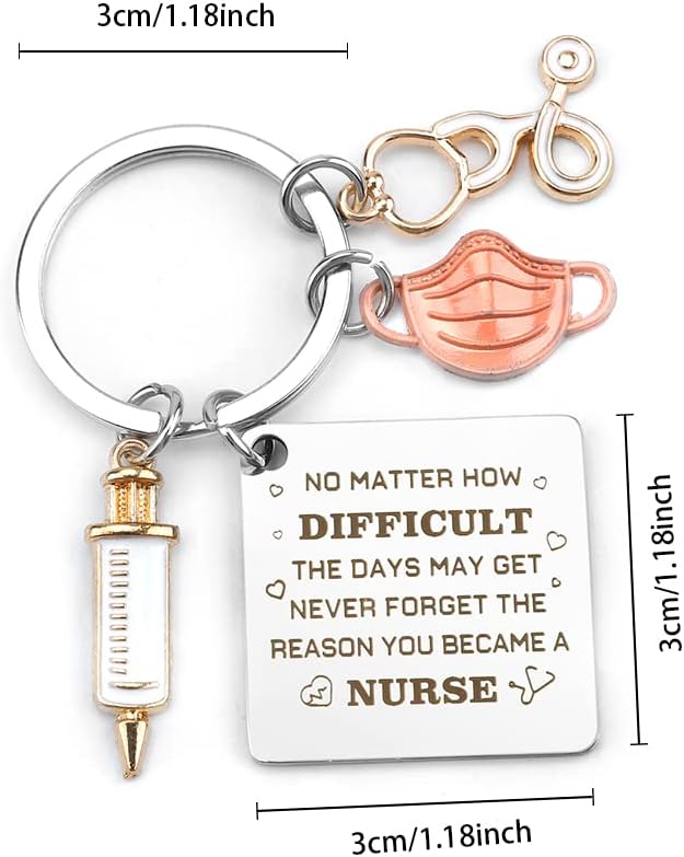 Nurse Graduation Keychain - Perfect Gift for Nurses