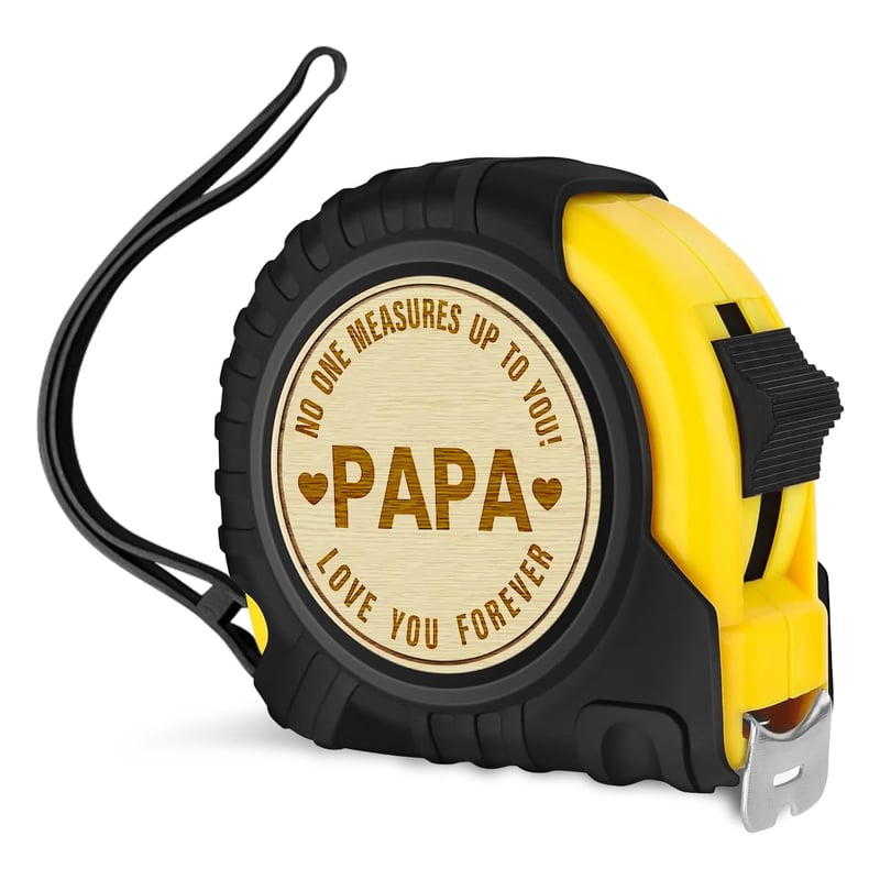 Engraved 25FT Tape Measure - Father's Day Gift for Dad