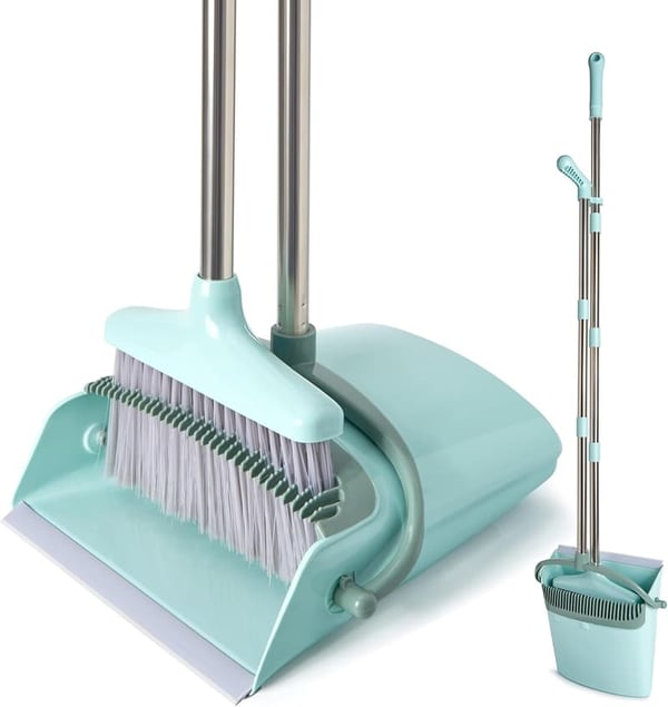 Broom and Dustpan Set with 55