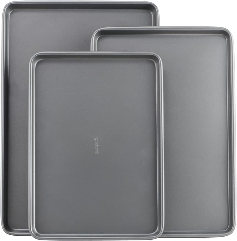 Nonstick Carbon Steel Baking Sheet Set – 3 Sizes