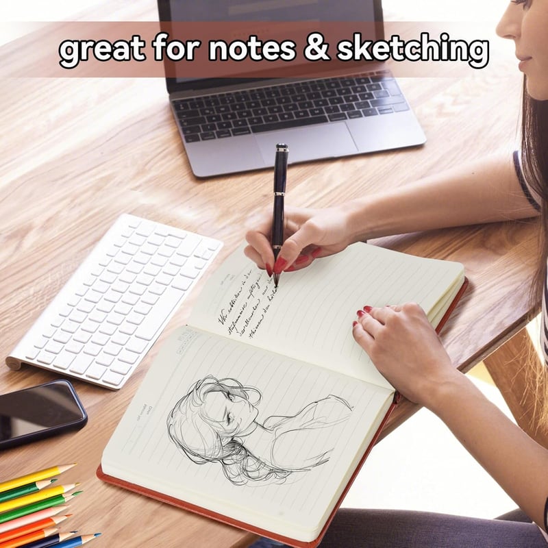 Boss Appreciation Gift Leather Journal for Great Leaders