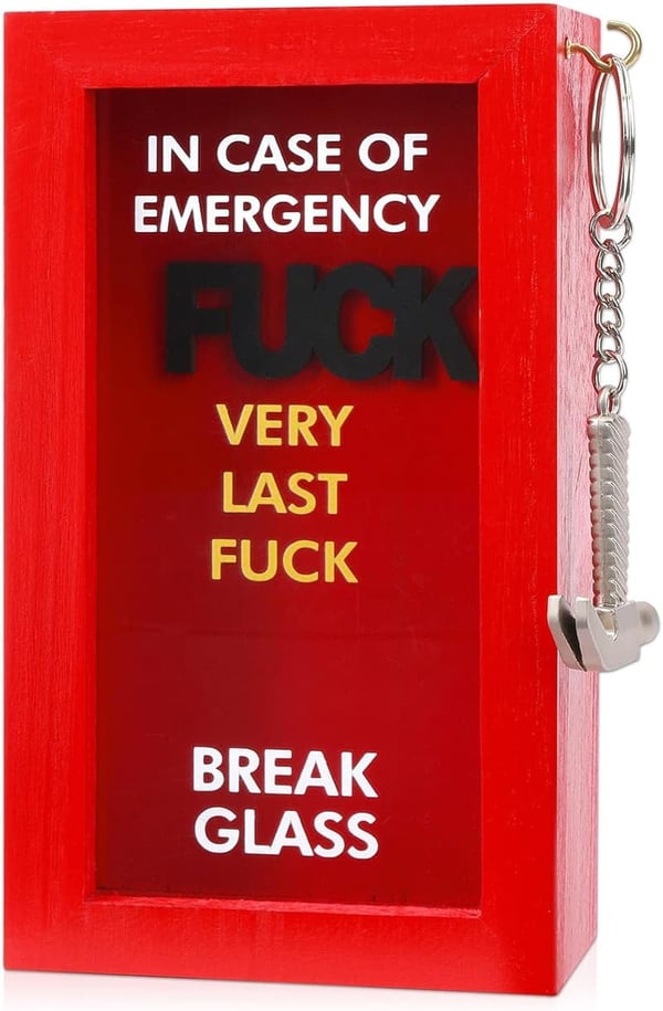 Hilarious Emergency Box Gag Gift for Friends & Family