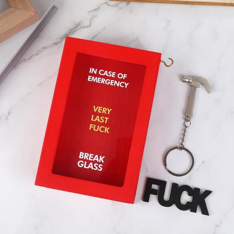 Hilarious Emergency Box Gag Gift for Friends & Family